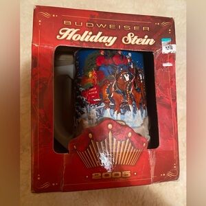 Budweiser Holiday Stein Vintage 2005